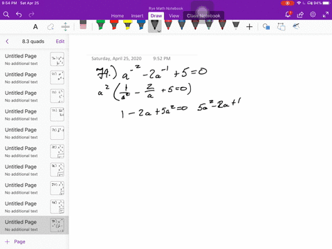 find-all-real-and-imaginary-solutions-to-each-equation-a-2-2-a-150
