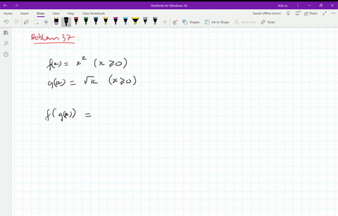 involve-inverse-functions-on-restricted-domains-show-that-fxx2x-geq-0-and-gxsqrtxx-geq-0-are-inverse