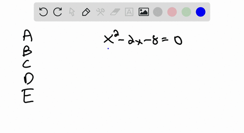 which-set-of-numbers-contains-both-solutions-to-the-equation-x2-2-x-80-a-4-2026-b-4-3034-c-4-2124-d-