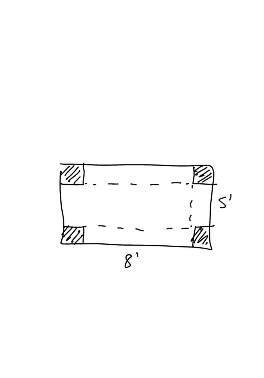 solved-a-covered-box-is-to-be-made-from-a-rectangular-sheet-of