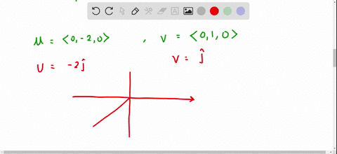 sketch-the-following-vectors-u-and-v-then-compute-mathbfu-times-mathbfv-and-show-the-cross-product-o