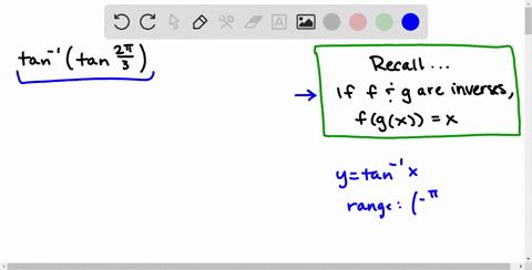 find-the-exact-value-of-the-expression-if-it-is-defined-tan-1lefttan-frac2-pi3right
