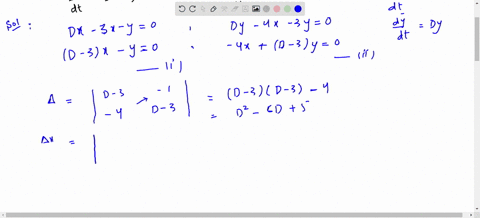 find-the-general-solution-of-each-of-the-linear-systems-in-exercises-1-22-beginaligned-fracd-xd-t3-x