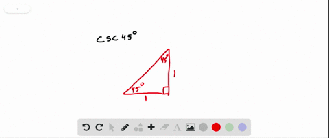 in-3-44-find-the-exact-value-csc-45circ
