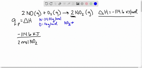 determine-the-amount-of-heat-in-kilojoules-given-off-when-126-times-104-mathrmg-of-mathrmno_2-are-pr