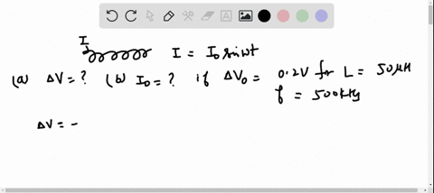 the-current-through-inductance-l-is-given-by-ii_0-sin-omega-t-a-find-an-expression-for-the-potential