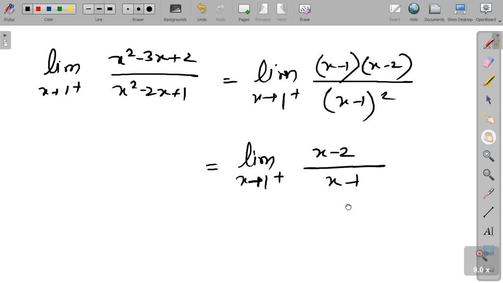 SOLVEDDecide which of the given onesided or twosided limits exist as