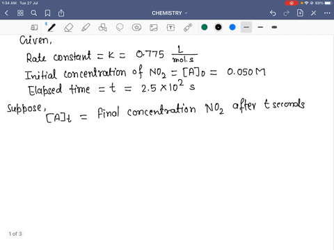 at-330circ-mathrmc-the-rate-constant-for-the-decomposition-of-mathrmno_2-is-0775-mathrml-mathrmmol-c