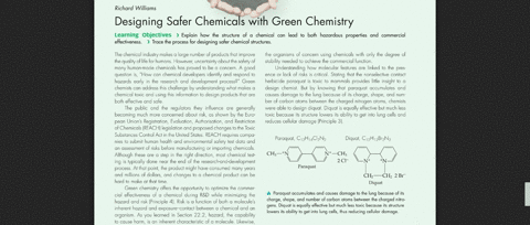 which-of-these-is-an-example-of-how-green-chemistry-can-contribute-to-the-design-of-safer-chemicals-