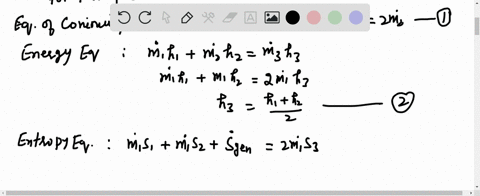 two-flows-of-air-both-at-200-mathrmkpa-of-equal-flow-rates-mix-in-an-insulated-mixing-chamber-one-fl