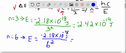 a-using-equation-65-calculate-the-energy-of-an-electron-in-the-hydrogen-atom-when-n3-and-when-n6-c-2