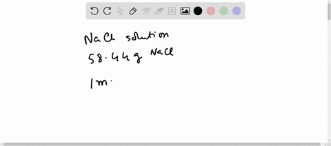 you-prepared-a-mathrmnacl-solution-by-adding-5844-mathrmg-mathrmnacl-to-a-1-l-volumetric-flask-and-t