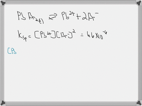 the-solubility-product-constant-for-mathrmpbbr_2s-in-equilibrium-with-water-at-25circ-mathrmc-is-66-