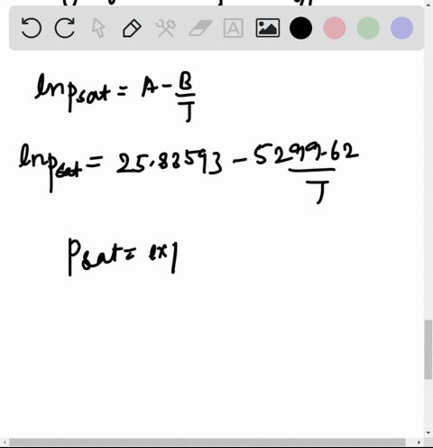 using-data-for-water-from-table-a-2-determine-the-constants-a-and-b-to-give-the-best-fit-in-a-least-