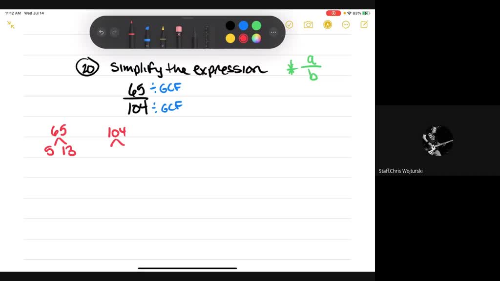 SOLVED In The Following Exercises Simplify 44 55 