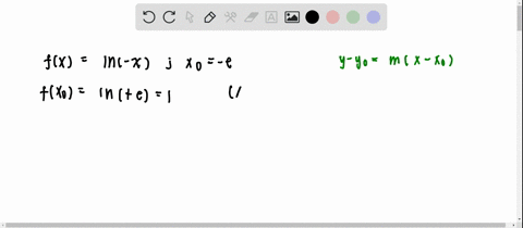 find-the-equation-of-the-tangent-line-to-the-graph-of-yfx-at-xx_0-fxln-x-x_0-e