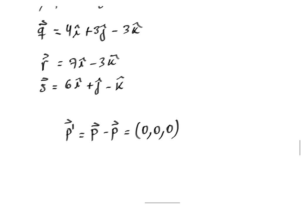 ⏩solved Let O A B And C Be Four Points With Position Vectors 0 𝐚 … Numerade