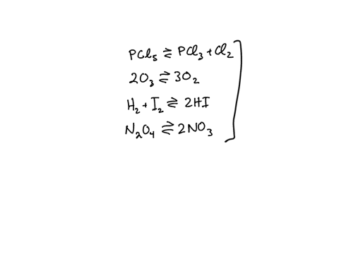which-one-of-the-following-at-equilibrium-with-all-reactants-and-products-in-the-gaseous-phase-is-un