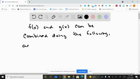 fill-in-the-blanks-two-functions-f-and-g-can-be-combined-by-the-arithmetic-operations-of-_____-_____