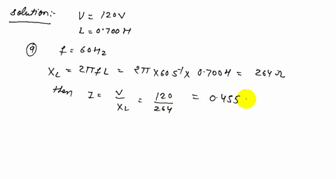 a-120-mathrmv-ac-voltage-source-is-connected-across-a-pure-0700-mathrmh-inductor-find-the-current-th