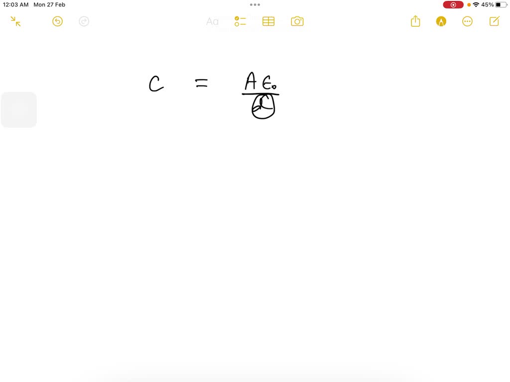 SOLVEDMany computer keyboards operate using capacitance. As shown in