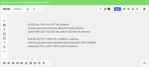 what-is-the-volume-percent-of-a-ethanol-in-355-mathrmml-of-an-ethanol-water-solution-that-contains-1