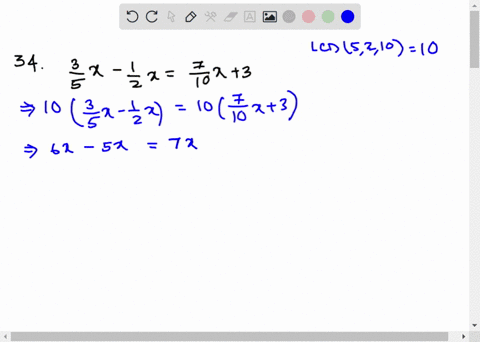 solve-each-equation-and-check-the-solution-see-examples-1-3-34-frac35-x-frac12-xfrac710-x3