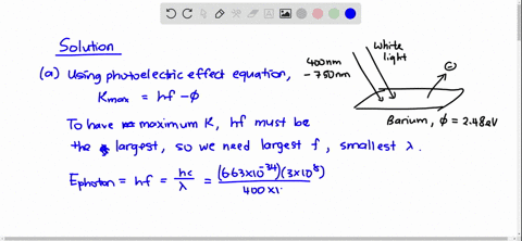 white-light-lambda400-to-750-mathrmnm-falls-on-barium-phi248-mathrmev-a-what-is-the-maximum-kinetic-
