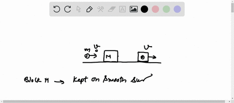 a-bullet-hits-horizontally-and-gets-embeded-in-a-solid-block-resting-on-al-frictionless-surface-in-t