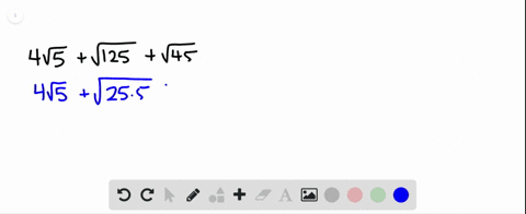 simplify-the-expression-4-sqrt5sqrt125sqrt45