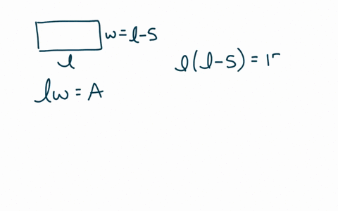 geometry-the-width-of-a-rectangle-is-5-mathrmft-less-than-the-length-the-area-of-the-rectangle-is-17