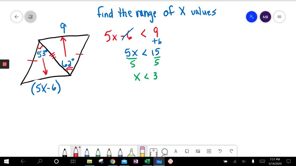 solved-find-the-range-of-values-for-x-figure-cannot-copy-numerade