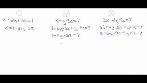 in-the-following-exercises-solve-the-system-of-equations-leftbeginarrayl-x-2-y3-z1-xy-3-z7-3-x-4-y5-
