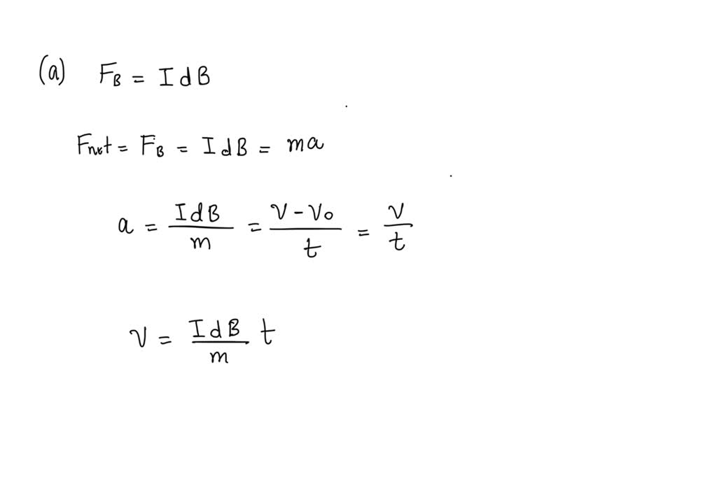 A conducting rod of mass 50 g and length 10 cm slide without friction ...