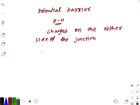 the-potential-barrier-at-a-p-n-junction-is-due-to-the-charges-on-either-side-of-the-junction-these-c