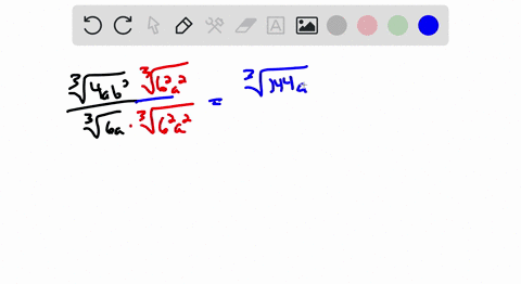 simplify-the-given-radical-expressions-rationalize-the-denominators-fracsqrt34-a-b2sqrt36-a