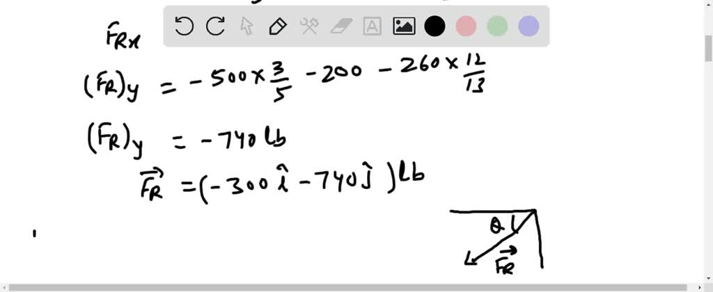 Solved Replace The Three Forces Acting On The Sha