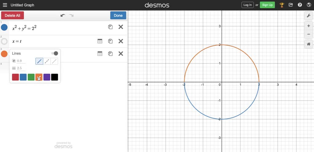 SOLVED:A graphing utility in parametric mode can be used to graph some ...