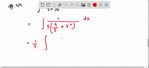 find-the-indefinite-integral-int-frac195-x2-d-x