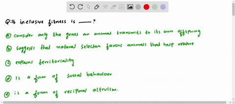inclusive-fitness-a-considers-only-the-genes-an-animal-transmits-to-its-own-offspring-b-suggests-tha