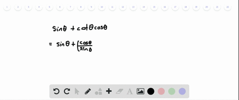 review-which-of-the-following-is-equivalent-to-sin-thetacot-theta-cos-theta-beginarrayltext-f-2-sin-