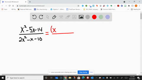 simplify-the-rational-expression-fracx2-5-x-142-x2-x-10