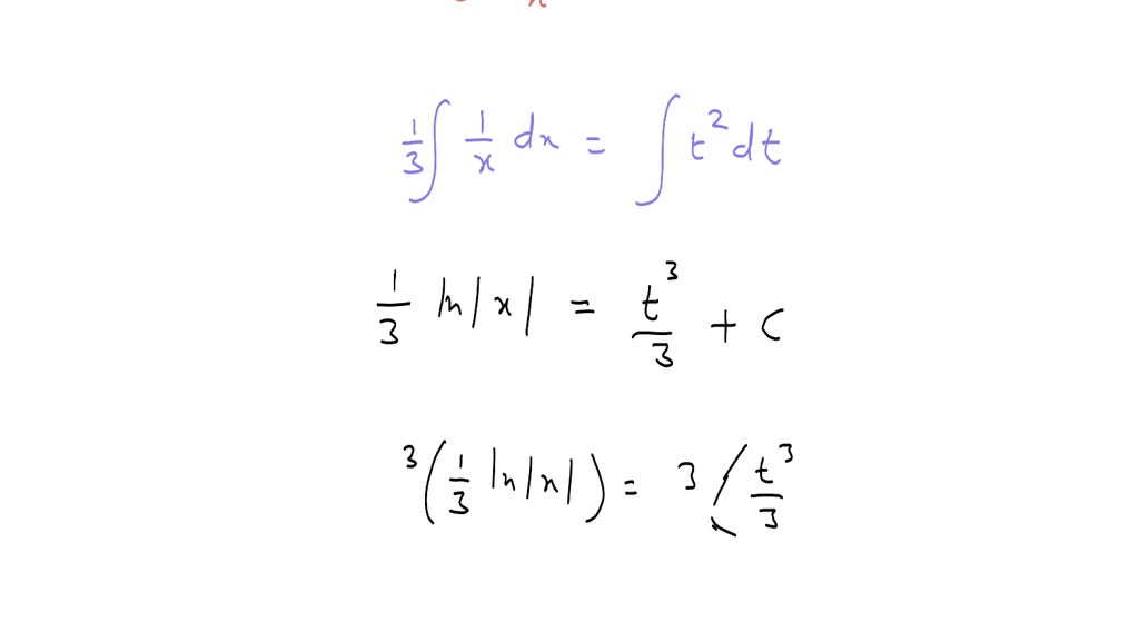 In Problems 7-16, solve the equation. (d x)/(d t)=3 x t^2 | Numerade