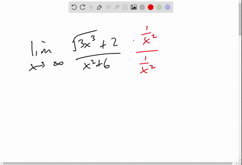 find-each-limit-lim-_x-rightarrow-infty-fracsqrt3-x32x26