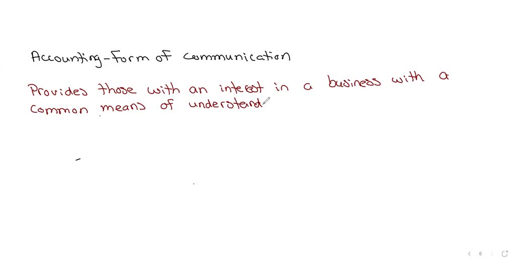 Why is accounting called the "language of business"? Numerade