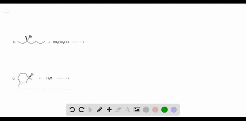 draw-the-products-of-each-s_n1-reaction-and-indicate-the-stereochemistry-when-necessary