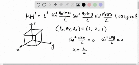 a-particle-is-in-the-three-dimensional-box-of-section-411-for-the-state-n_x2-n_y2-n_z1-for-what-plan