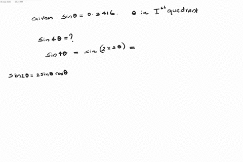 given-that-sin-theta03416-and-theta-is-in-quadrant-i-find-each-of-the-following-using-identities-s-3