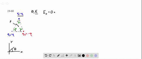 find-a-the-direction-and-b-the-magnitude-of-the-net-electric-field-at-the-center-of-the-equilateral-