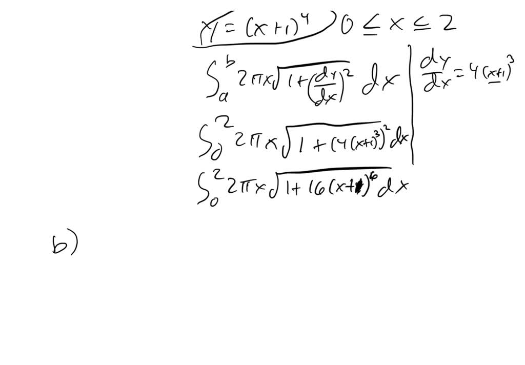 SOLVED:The given curve is rotated about the y -axis. Set up, but do not ...